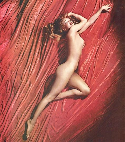 Marilyn Monroe Nude On Red Velvet Pics XhamsterSexiezPix Web Porn