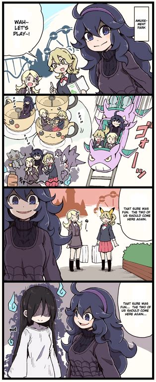 Hex Maniac Goes To An Amusement Park Wholesomeanimemes In