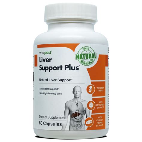 Vitapost Liver Support Plus With Herbs And Botanicals Dietary