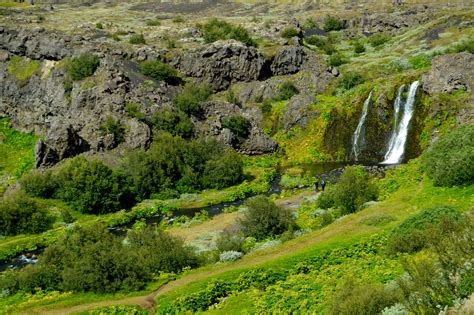 Gjáin In Þjórsárdalur Valley One Of Icelands Pearls Of Nature
