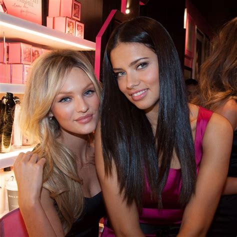 Candice Swanepoel And Adriana Lima Adriana Candice Lima Swanepoel Adriana Lima Hair