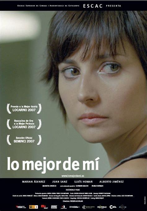 Lo Mejor De Mí 2007 Filmaffinity