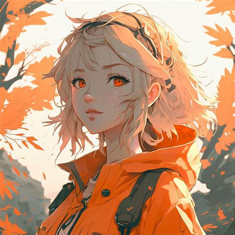 Discover More Than 71 Orange Anime Aesthetic Vn