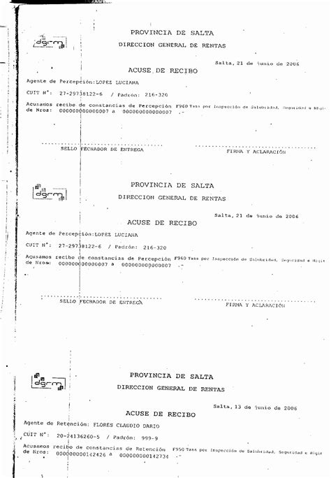 Ejemplo Acuse De Recibo Documentos Sencillo Images And Modelo Recibí