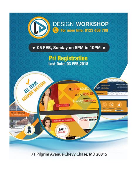 Workshop Flyer Psd Templates Templates Free Design Psd Templates
