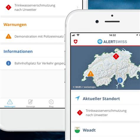 Durch die erfüllung des verfassungsmässigen auftrags des bundes verursacht die schweizer armee umweltbelastungen. Alertswiss - eine neue App für die Alarmierung und ...