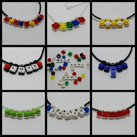 Lego Necklace Lego Jewelry Lego Craft Lego Necklace