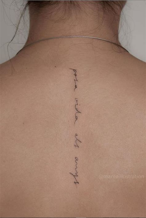 Letter Tattoo, Simple and Meaningful - Lily Fashion Style
