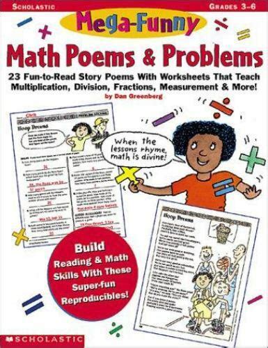 Mega Funny Math Poems And Problems By Dan Greenberg 1999 Trade
