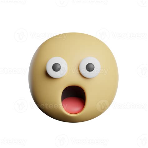 Emoticon Surprised Face 9665368 Png