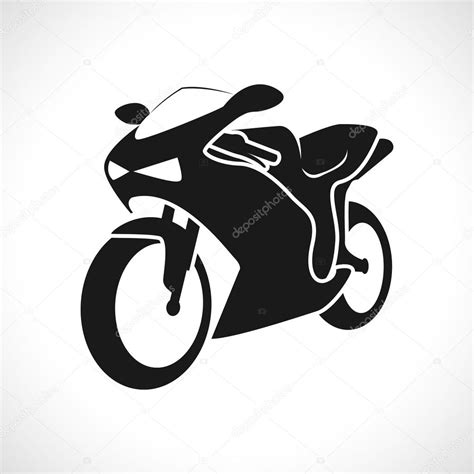 1600 x 600 · png. Motorcycle racing icon. — Stock Vector © osipovev #68057133