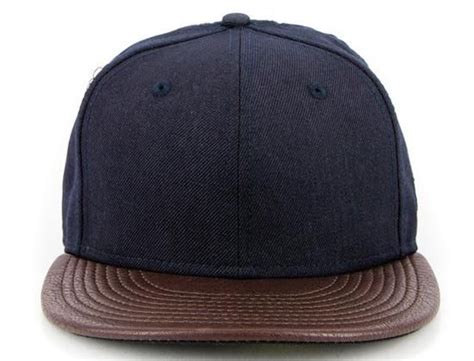 Blank Leather Brim Fashion 59fifty Fitted Baseball Cap By New Era