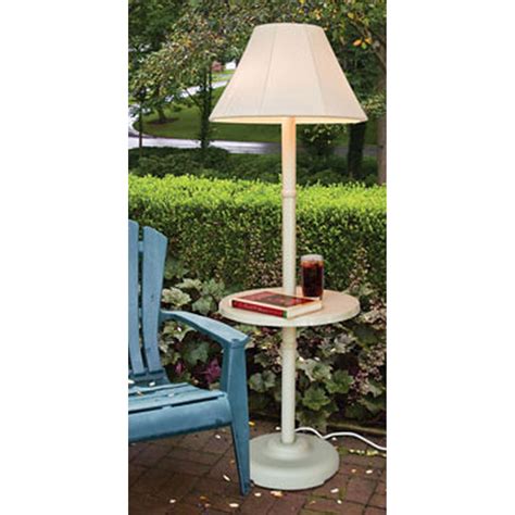 Lamp shades replacement lamp shades. Traditional Floor Lamp Indoor Outdoor with White Frame | DFOHome