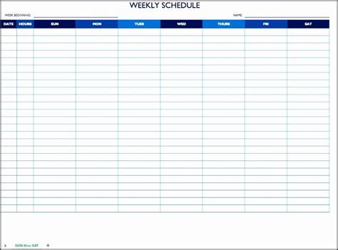 Daily Work Schedule Template Beautiful 9 Daily Work Schedule Template