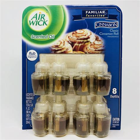 Air Wick Scented Oil Cinnabon 8 Pack Health And Household