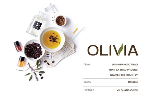 Olivia Branding Identity On Behance