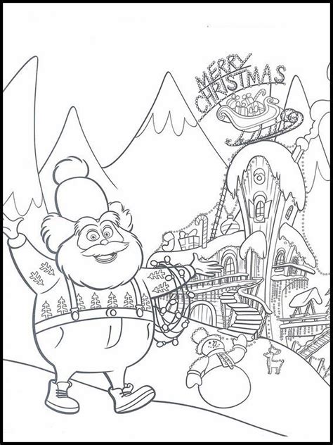 He hates holidays, goodness and joy, so he decides to steal christmas and ruin everyone's mood. Grinch Malvorlagen Download | Amorphi