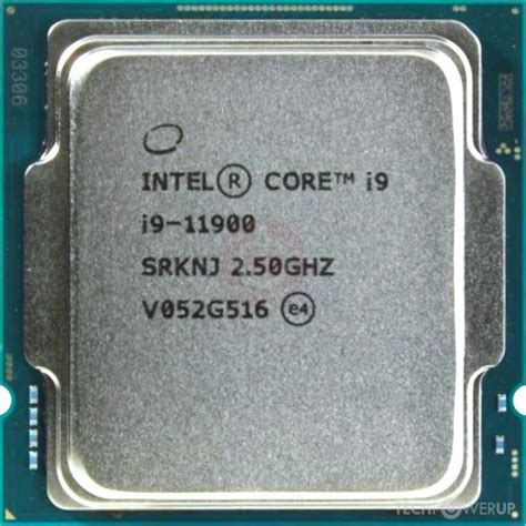 Intel Core I9 11900 Specs Techpowerup Cpu Database