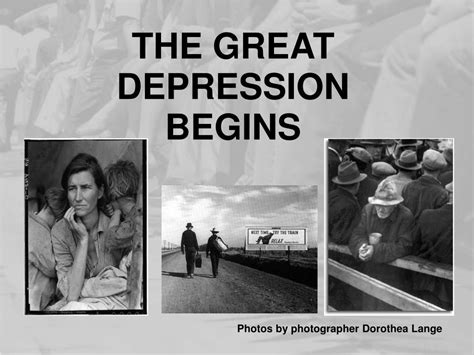 Ppt The Great Depression Begins Powerpoint Presentation Id212379