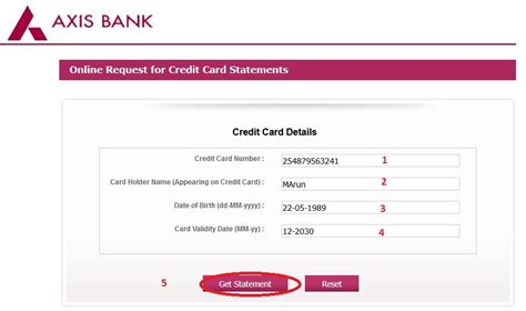 Maybe you would like to learn more about one of these? Axis Bank : Check Credit Card Statement - www.statusin.in