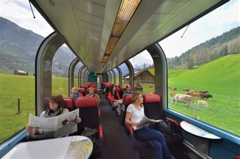 Epic Views Of The Swiss Alps On The Golden Pass Line Switzerland Scenic