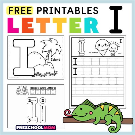 Letter I Worksheet For Preschool