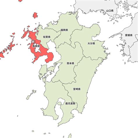 長崎県の地図 Map It マップ・イット
