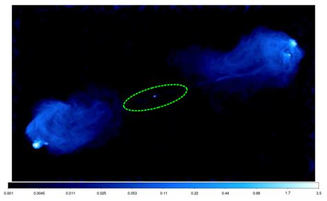 Cygnus A As Observed By The Very Large Array Vla At 6 Cm 74