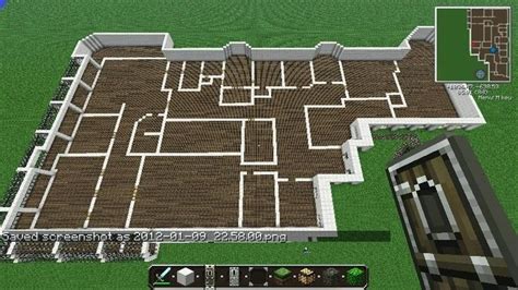 These house designs are simple to build and would well when starting out in a fresh survival world or to fill in some small space's in your village. excellent minecraft modern mansion h1620901 great mansion floor plan two story house plans ...