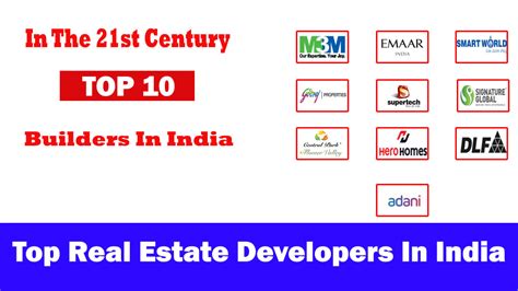 Top Builders In India In The 21st Century