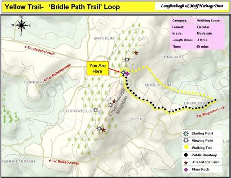 Yellow Trail Bridle Path Loop Trail Loughanleagh And Muff Heritage