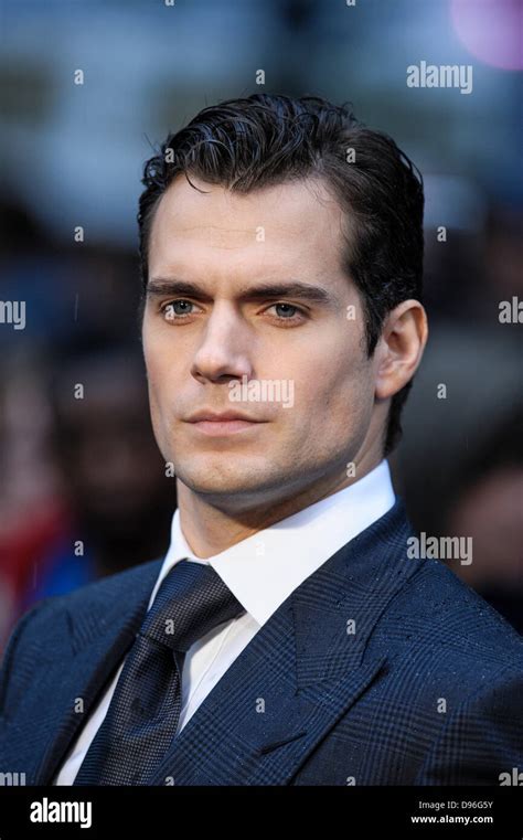 henry cavill attends the european premiere for man of steel on 12 06 2013 at empire and odeon