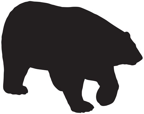 Polar Bear Silhouette Clip Art 10 Free Cliparts Download Images On