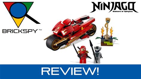 Lego Ninjago Kais Blade Cycle 9441 Review Youtube