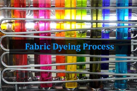 Dyeing Process A Process Of Providing Colors To Fabric By Textile