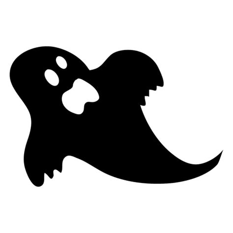 Black Ghost Silhouette 2 Transparent Png And Svg Vector File