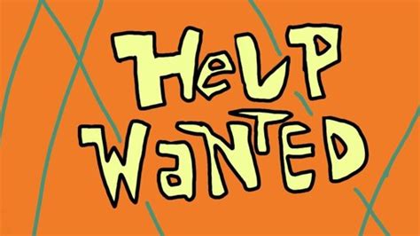 Spongebob Help Wanted Title Card Spongebob Squarepants Amino