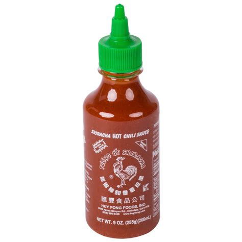 Huy Fong 9 Oz Sriracha Hot Chili Sauce