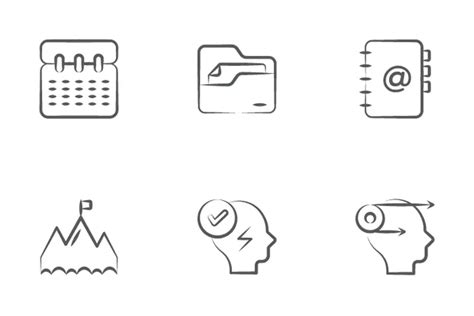 Business Icon Pack 100 Doodle Business Icons Svg Png Ico Available