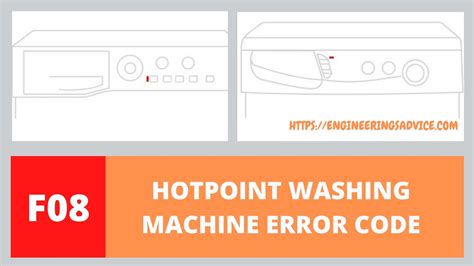 hotpoint washing machine error codes and symbols engineering s advice