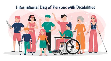 Premium Vector International Day Of Persons With Disabilities Bann