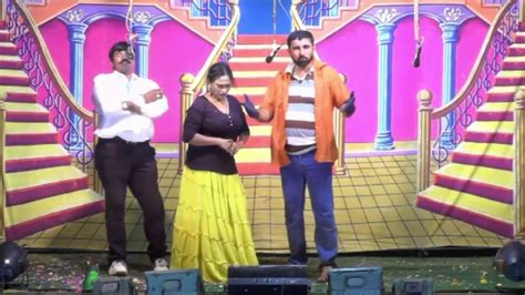 Telugu Latest Drama Performance Hd Video Telugu Natakam Video Vvr