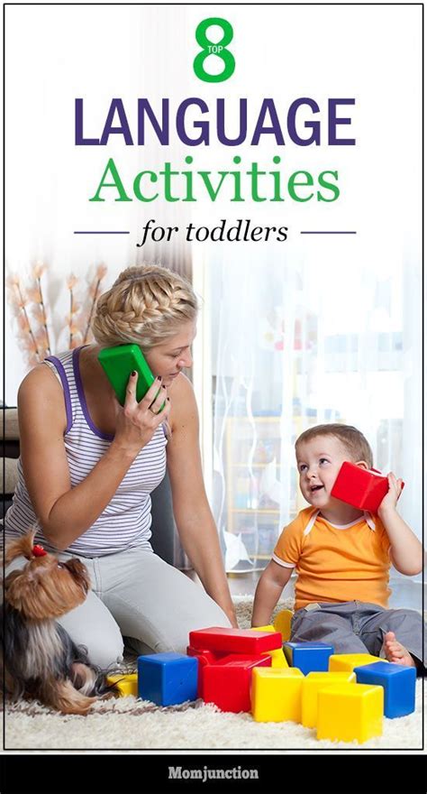 Top 8 Language Activities For Toddlers Toddler Learning Activities