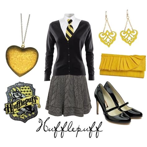 Hufflepuff Created By Character Inspired Style On Polyvore Harry