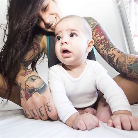 Babies Posing With Tattooed Parents Create Beautifully Unique Pictures