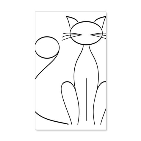 Abstract Simple Cat Art Lyrical Venus