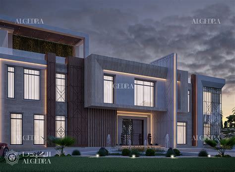Modern Style Villa Design In Dubai Algedra Design Archinect