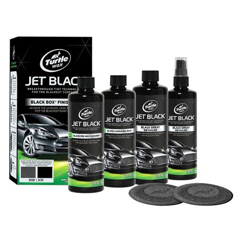 Turtle Wax T3kt Jet Black Black Box Kit