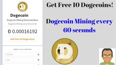 Free dogecoin faucet, claim every 60 minutes, simple faucet. Get Free 10 Dogecoins! Dogecoin Mining every 60 seconds ...