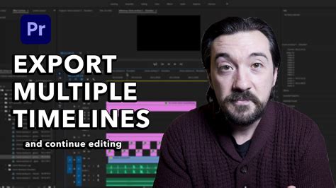 How To Export Multiple Timelines In Adobe Premiere Pro Youtube